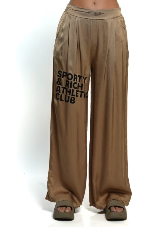 Designed Elegant Satin  Pants SPORTY