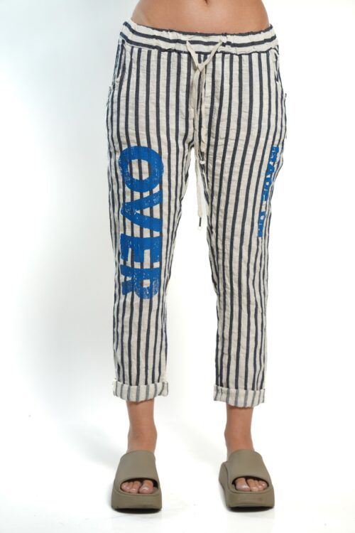 Linene Stripes Joger Pants OVER