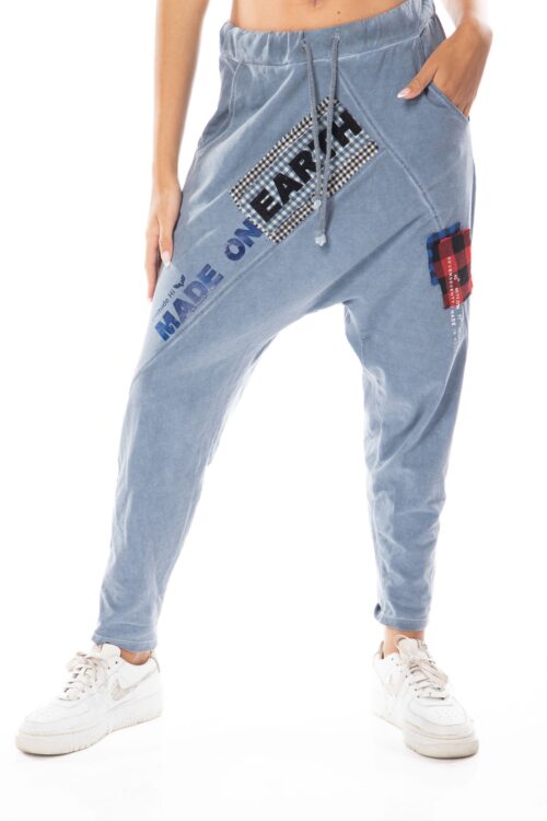 Designed Jogger Baggy Pants  EARTH