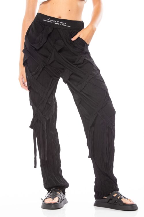 Fine Cotton Stripes Joger Pants  HOLYLAND