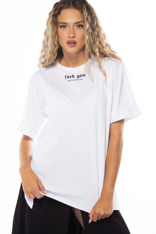 Wide  Designed  T Shirt   YOU