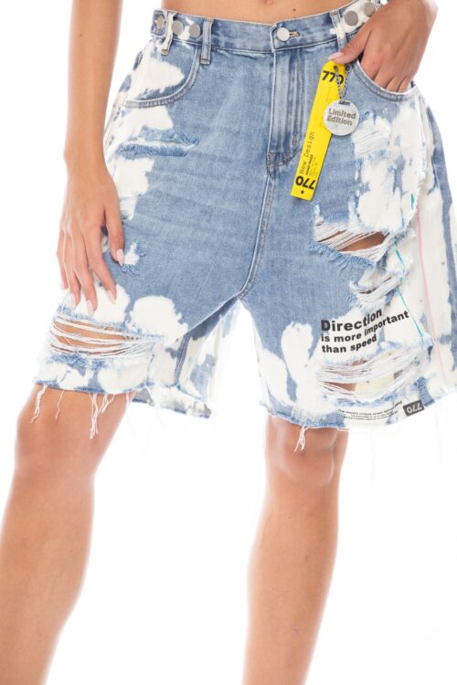 Denim Bermuda Short Cargo Pants 770