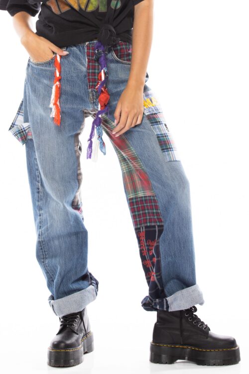 Designed Rare Vintage One of A Kind Denim Pants  ROCKER