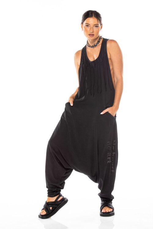 Sleeveless Baggy Designed Overall  ART