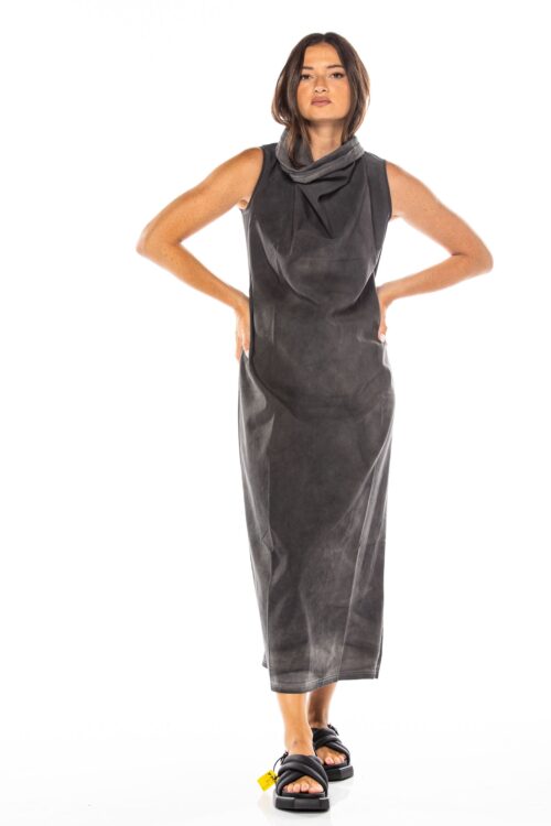 Washer Gray Designed  Dress  STYLE