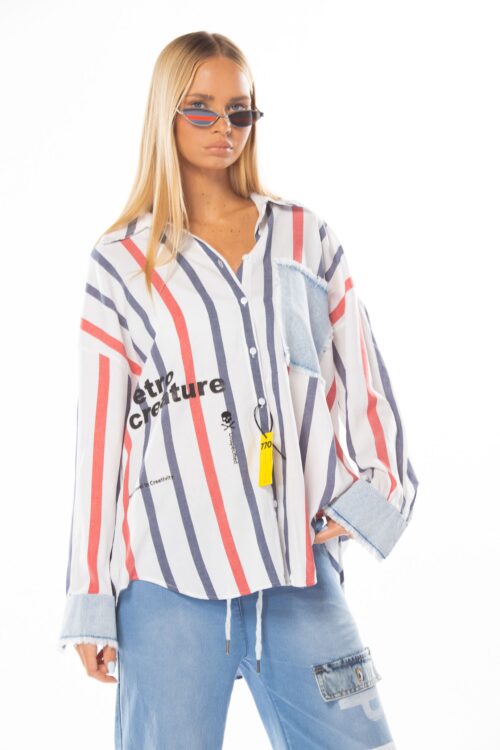 Buttoned up  Tie Dye Shirt  SOMEONE