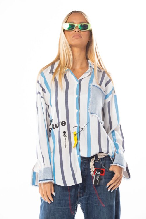 Buttoned up  Tie Dye Shirt  SOMEONE