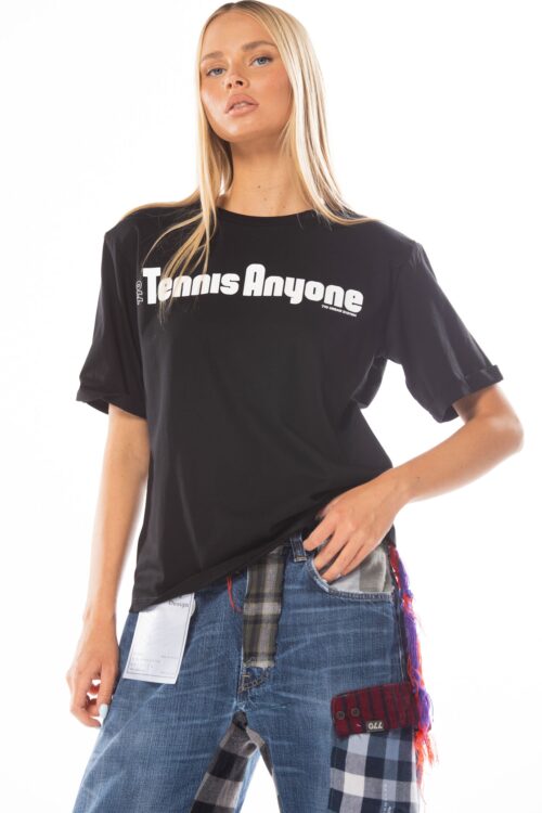 Wide  Designed  T Shirt   TENNIS