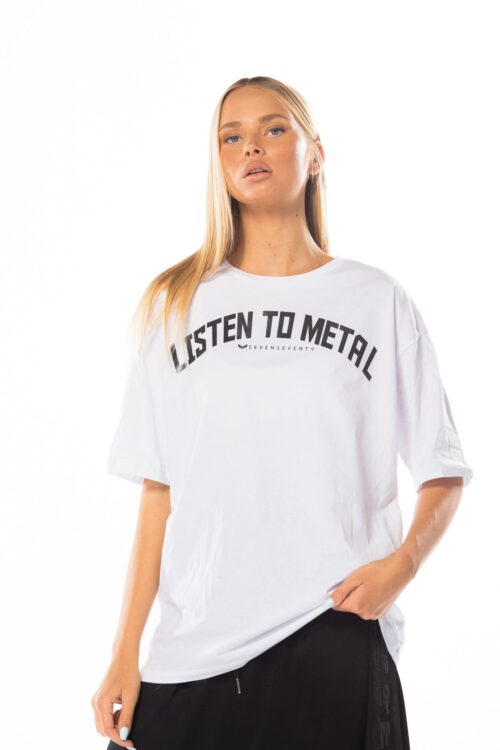 Wide  Designed  T Shirt  LISTEN