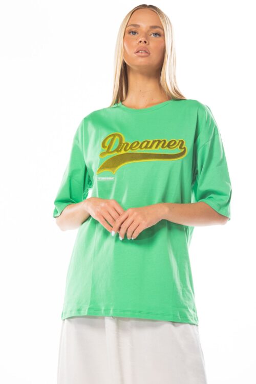 Wide  Designed  T Shirt  DREAMER