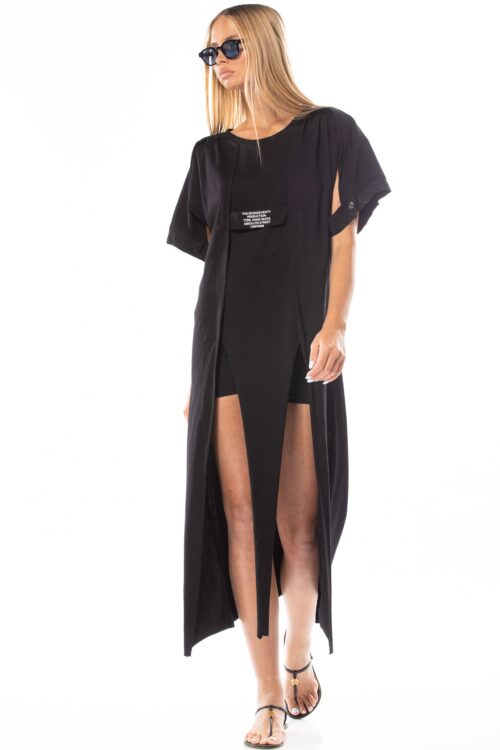  Opened Cut  Tunic Dress  UNIFORM