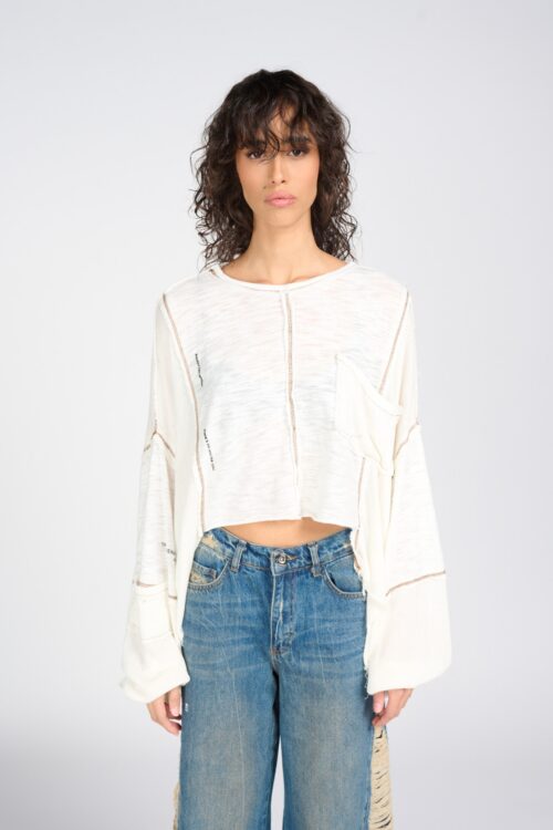 Long Sleeves Wide Shirt  STREET