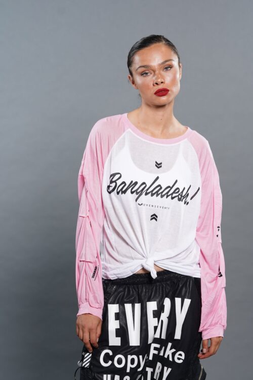 Pink Sleeves Shirt STORY