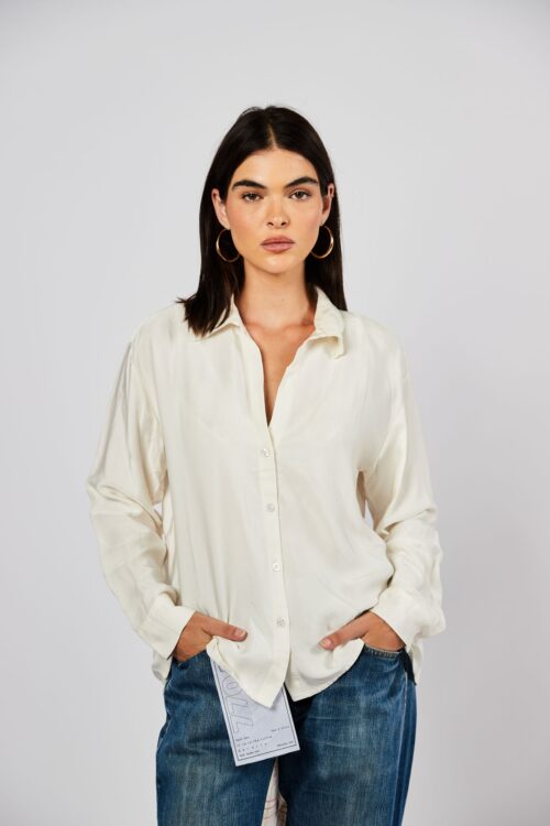 Buttoned Up Satin Shirt  ESCAPE