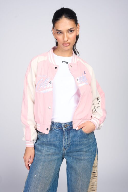 Bomber Baseball Jacket CRASHING