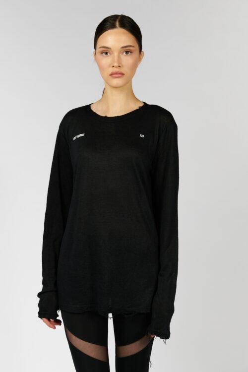  Basic Long Sleeve T Shirt  YOURSELF