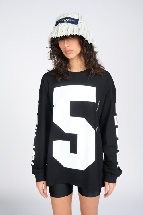 Long Sleeve Over Sized Shirt  5