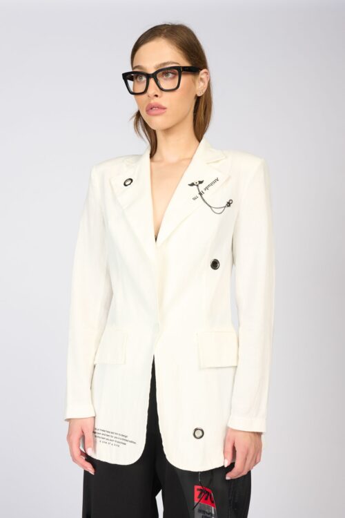 Linen Blazer Jacket  HI