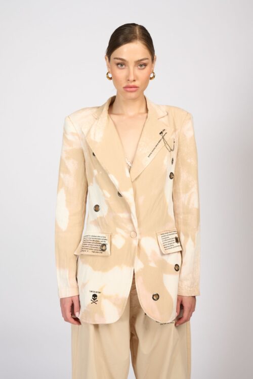 Linen Blazer Jacket  HI