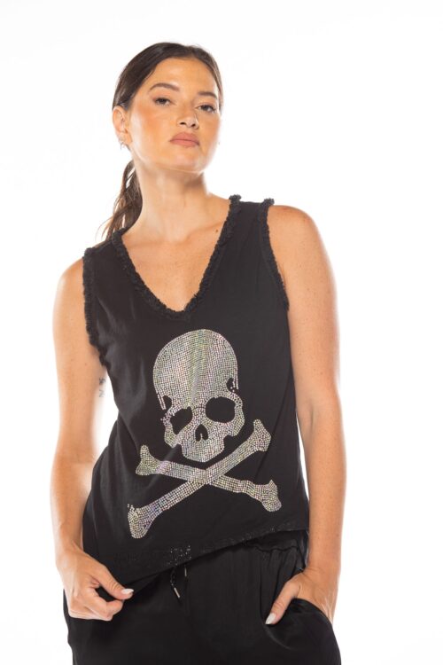  Stylish Look Designed Tank  SKULL