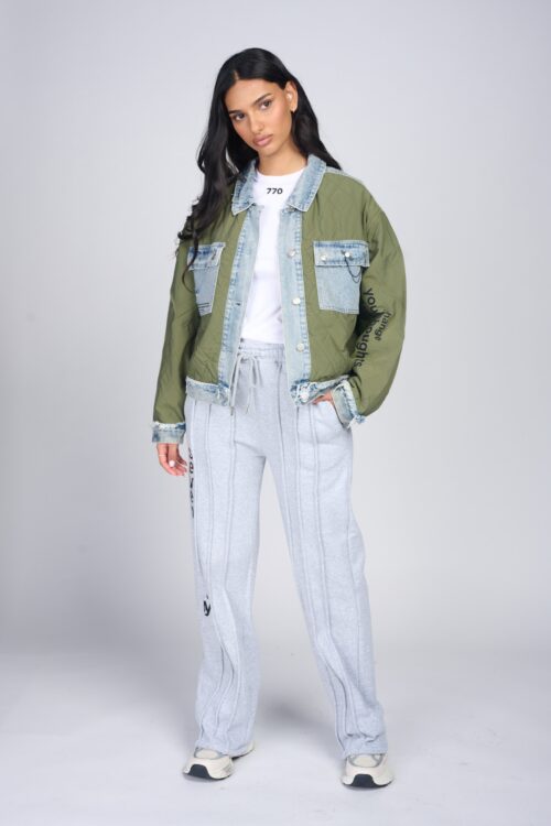 Denim and Nylon Jacket THOUGHTS