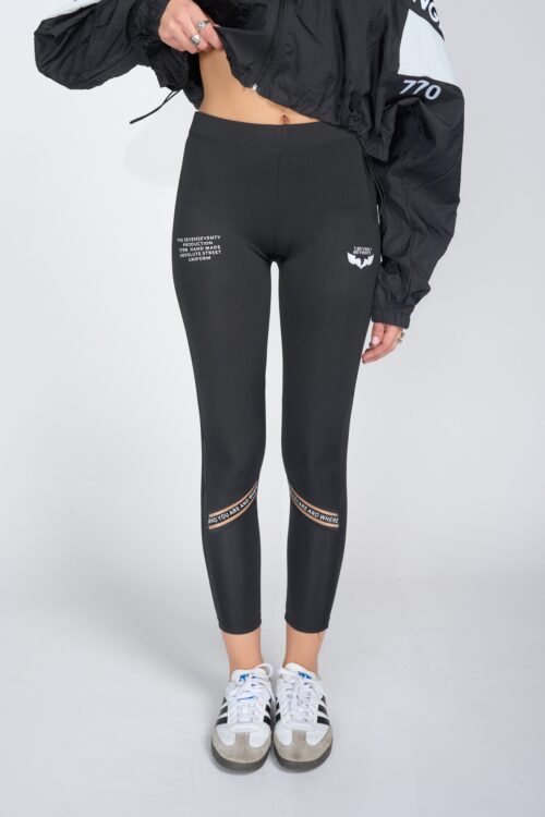 Designed  Basic  Black  Leggings  PRODUCTION