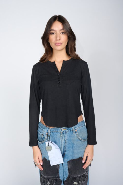  Basic Designed Long Sleeve T Shirt  HANDMADE