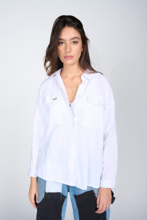 Long Bottoned Up Shirt  RECONSTRUCTION
