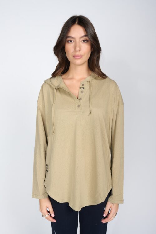 Long Hooded Shirt  NOT FOUND