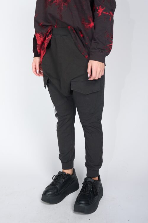 Designed Jogger Baggy Pants  770