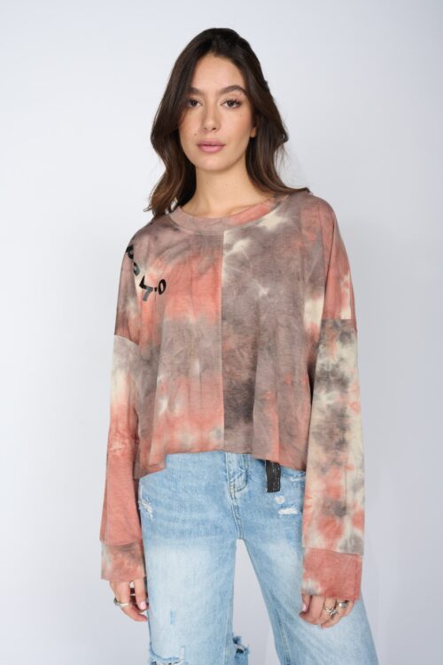 Long Tie Dye Top SUPER