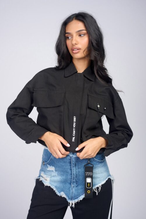 Crop Cut Jacket CAN'T