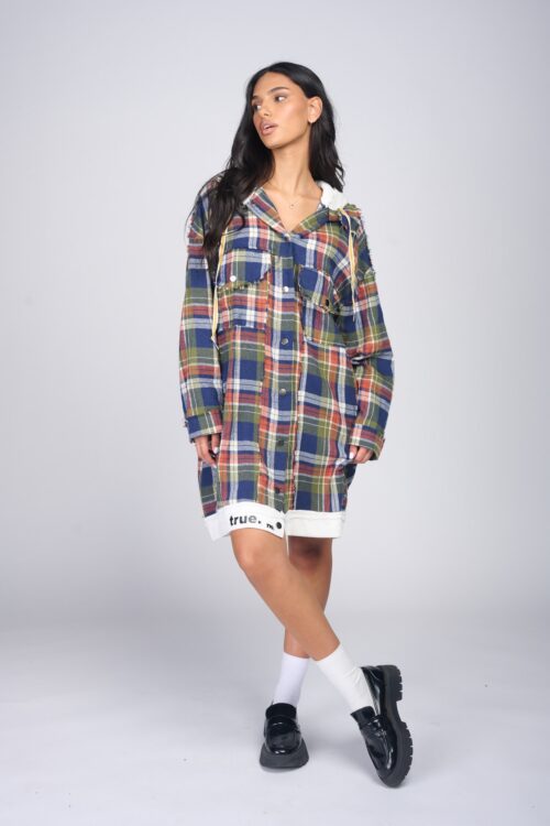 Wide Long Jacket TRUE