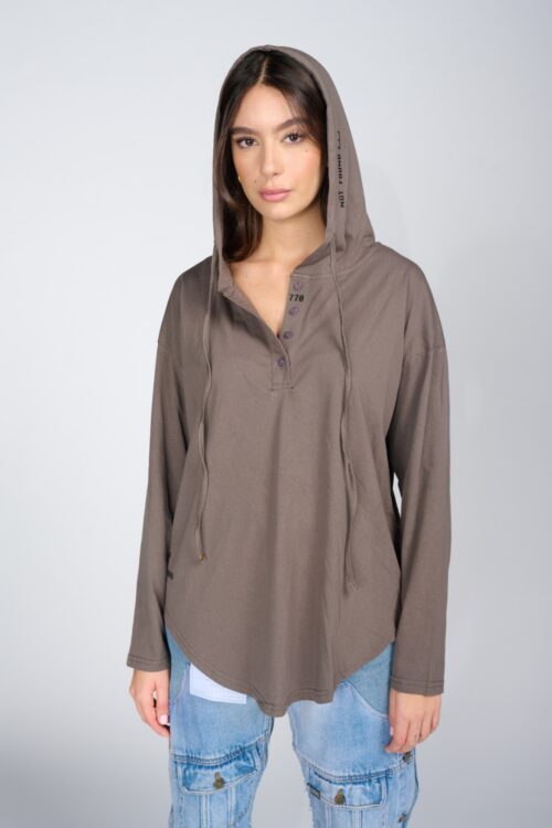 Long Hooded Shirt  NOT FOUND