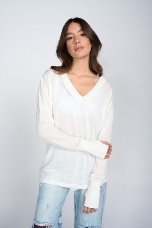  Basic Long Sleeve T Shirt SEVEN