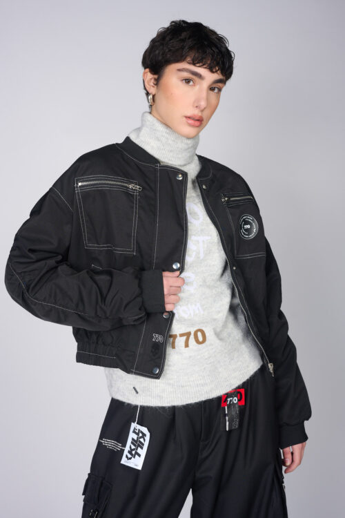Sporty Zipper Jacket 770