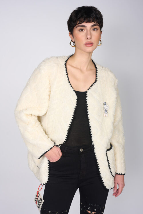 Opened Elegant Look Jacket CLOCK