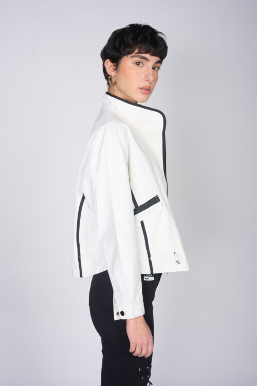 Nylon and Cotton Sporty Jacket SUPER770