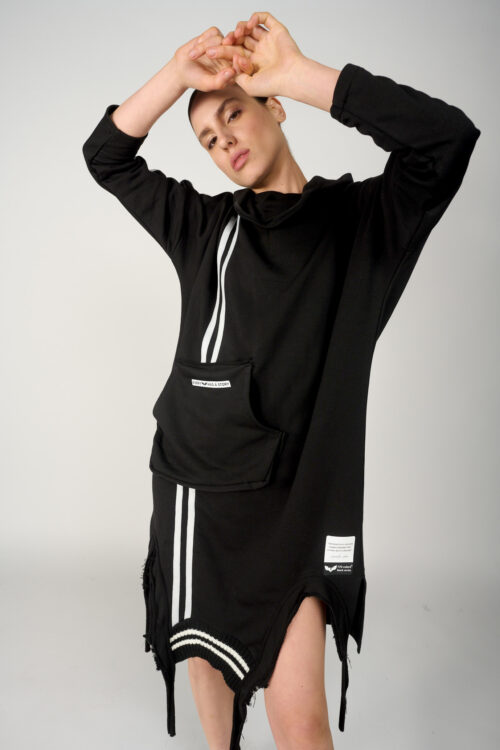 Asymmetric Pullover Dress STORY