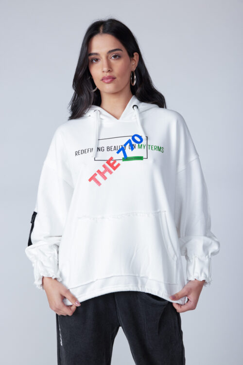 Hooded Pullover Top THE 770