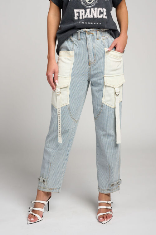 pocket striped jeans SEVEN