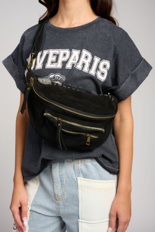 770 suede pouch bag