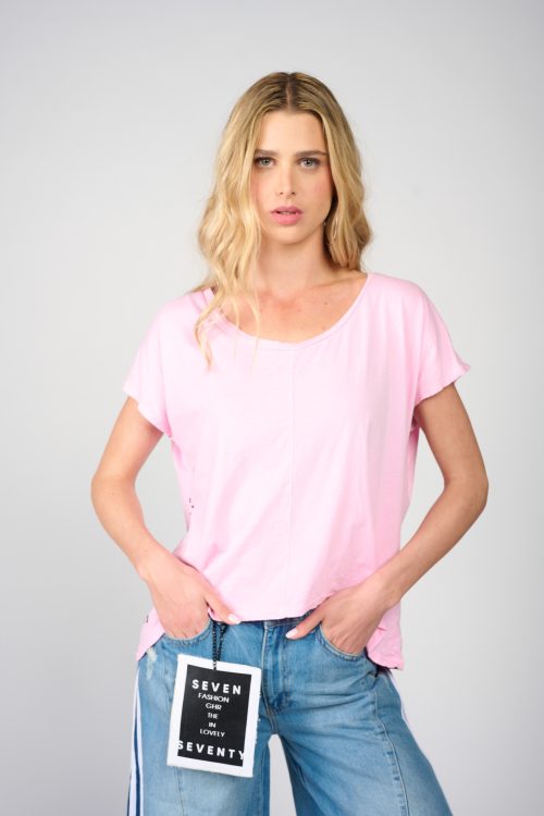 Wide Nicky collar T-shirt SHIRT