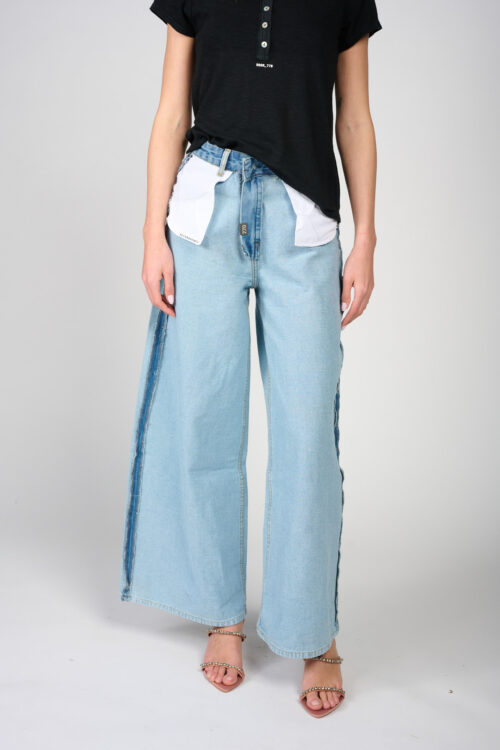 Reverse wide Jeans 770