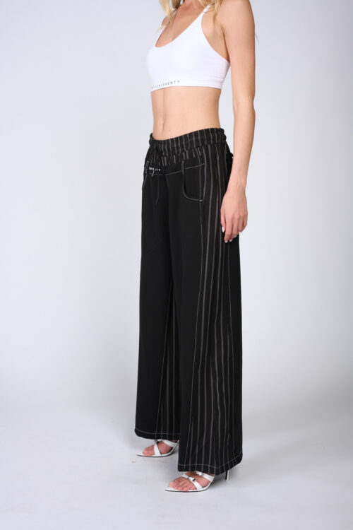 Wide stripes pants SEVEN