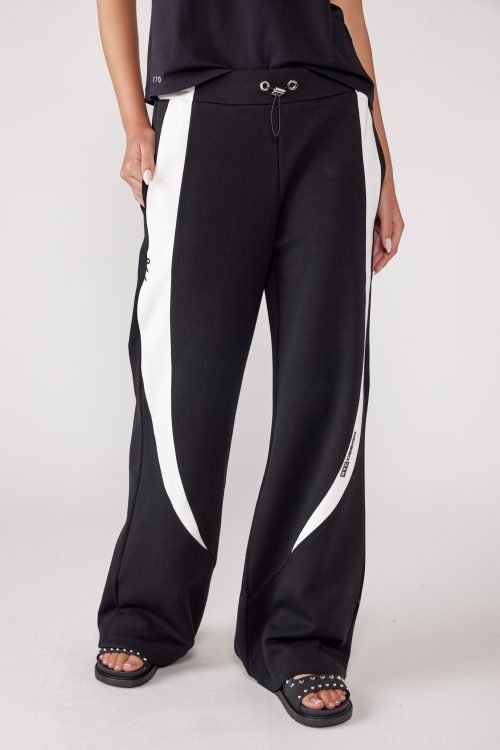 striped wide pants EVENING