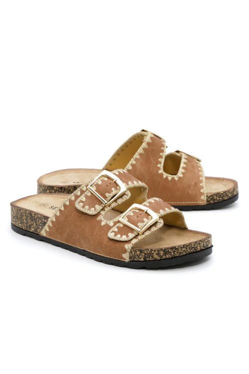 embroidered flip-floops SUMMER