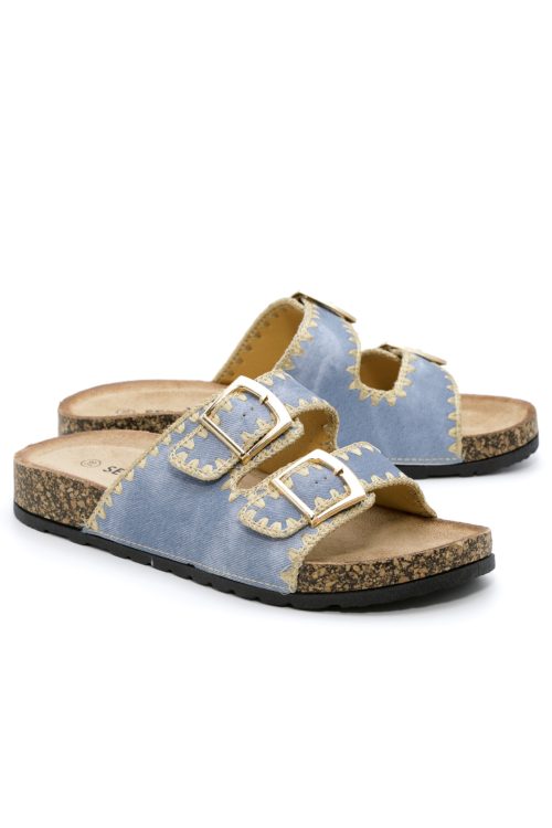 embroidered flip-floops SUMMER
