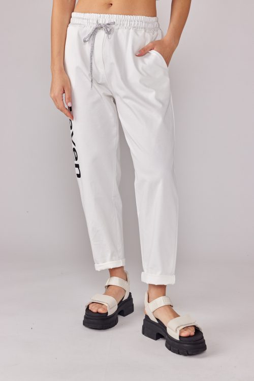 Silver jogger pants SEVEN70