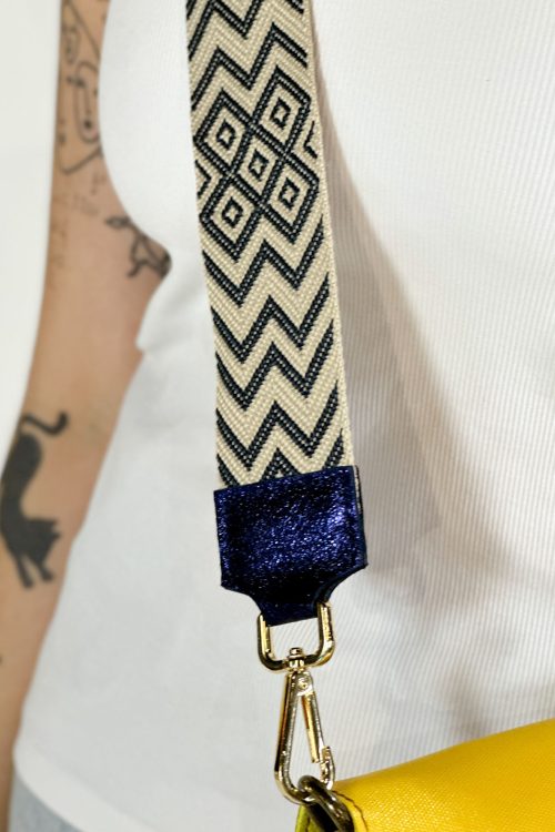 leather bag strap ETHNIC